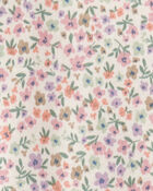 Baby Floral Print Organic Cotton 2-Piece Pajamas, image 3 of 4 slides