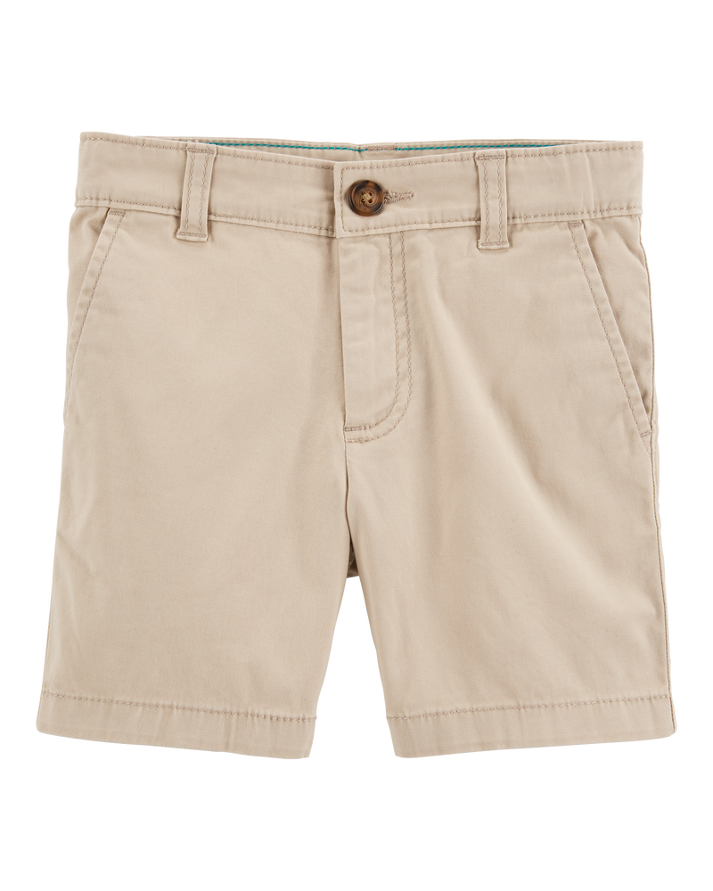 Toddler Flat-Front Shorts, image 1 of 4 slides