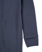 Baby Boy Zip-Up PurelySoft Sleep & Play Pajamas - Navy, image 2 of 6 slides