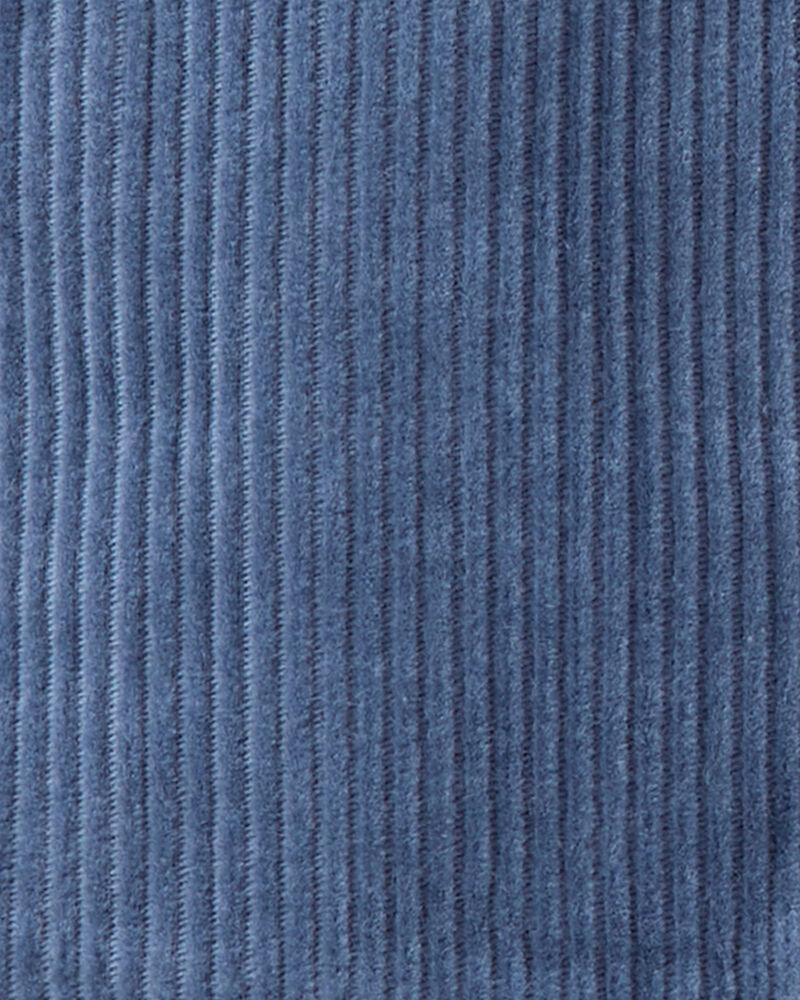 Toddler Girl Corduroy Skirtall - Blue, image 3 of 4 slides