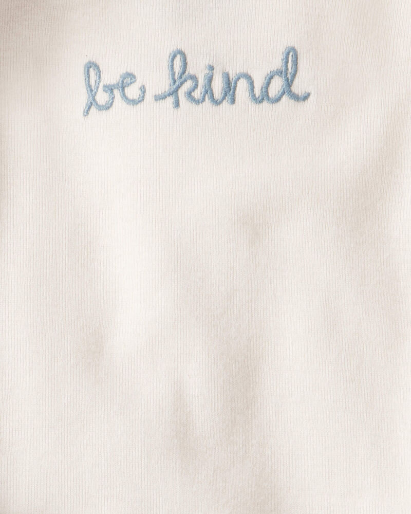 Baby 3-Piece Polka Dot Quilted Little Vest Set - Blue/Ivory, image 3 of 5 slides