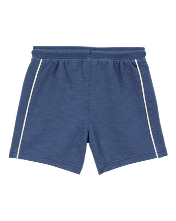 Baby All-Star Pull-On Cotton Shorts - Blue, 