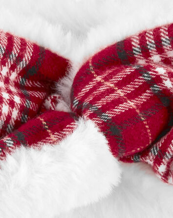 Toddler Plaid Ear Warmer, 