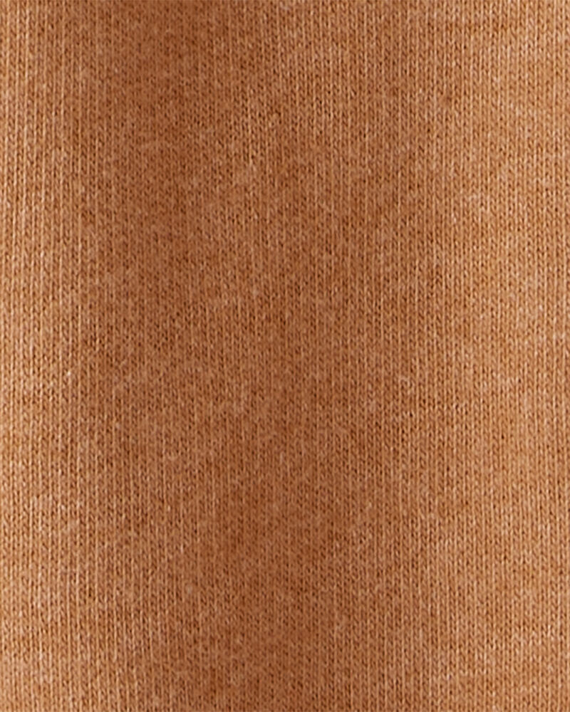 Toddler Boy 2-Piece Dinosaur Hoodie & Pant Set - Cream/Brown, image 5 of 7 slides