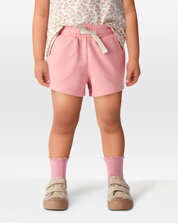 Toddler 2-Pack Organic Cotton Shorts, 