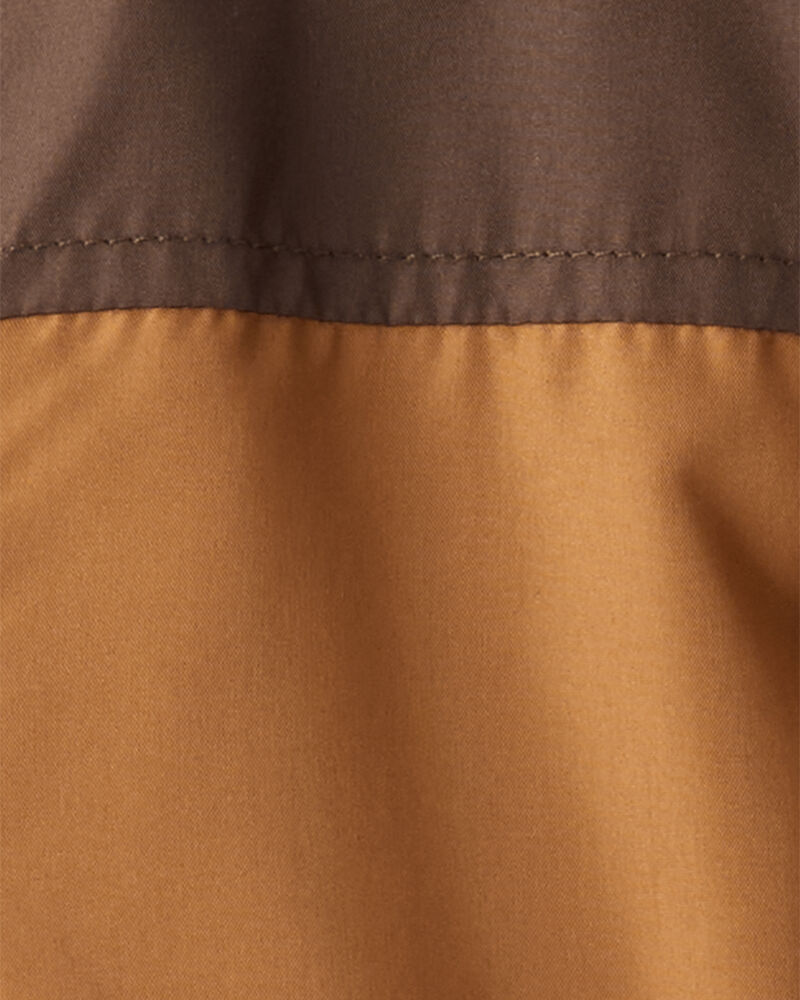 Toddler Boy Long-Sleeve Midweight Utility Jacket - Brown, image 3 of 3 slides