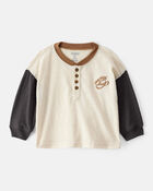 Baby Boy Stay Wild Henley Top, image 1 of 4 slides
