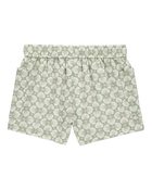 Toddler Tropical Print Drawstring Shorts - Green, image 4 of 7 slides