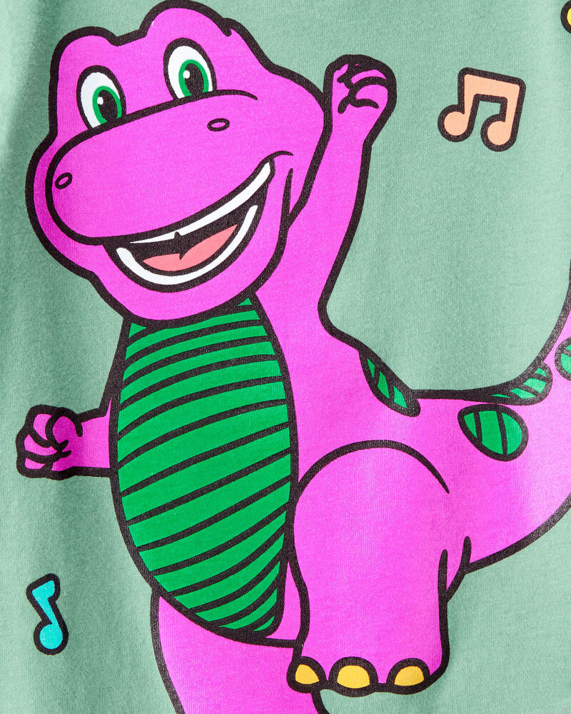 Toddler Boy Barney Short-Sleeve Graphic Tee - Green, image 2 of 2 slides