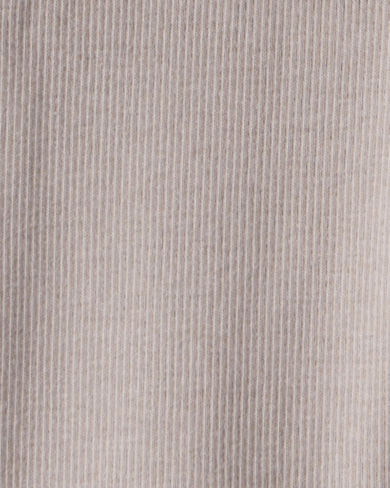 Baby Boy 3-Piece Bear Print Sleeveless Jacket, Bodysuit & Pant Set - Tan/Ivory, image 2 of 5 slides