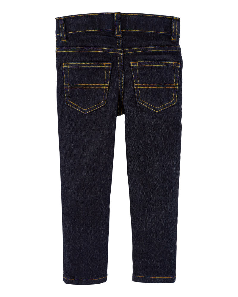 Baby Dark Wash Skinny-Leg Jeans, image 2 of 4 slides