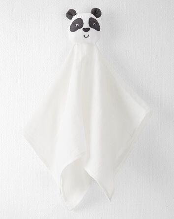 Baby Cotton Muslin Panda Lovey, 