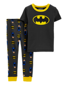 Toddler 2-Piece Batman&trade; 100% Snug Fit Cotton Pajamas, image 1 of 3 slides