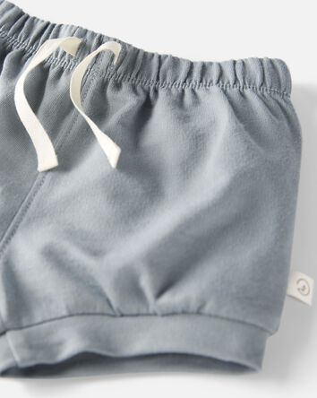 Baby 2-Pack Organic Cotton Shorts, 