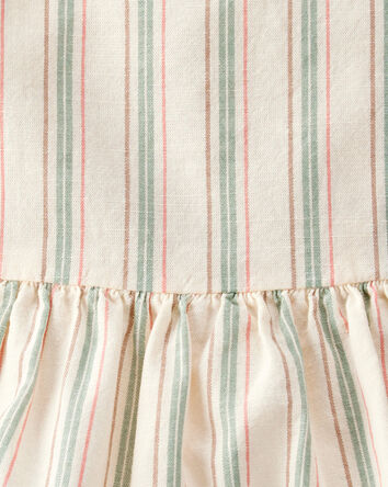 Baby Striped Sunsuit Made with...