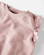 Baby 2-Piece Seahorse-Print Knit Set Made with Organic Cotton, image 3 of 5 slides