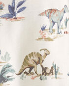 Baby Dinosaur Print Organic Cotton Pajamas Set, image 3 of 4 slides