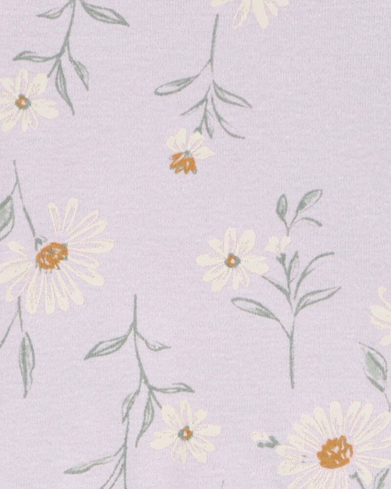 Baby 5-Pack Floral Short-Sleeve Bodysuits, image 2 of 8 slides