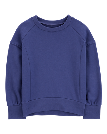 Kid Fleece Crew Neck Sweatshirt, 