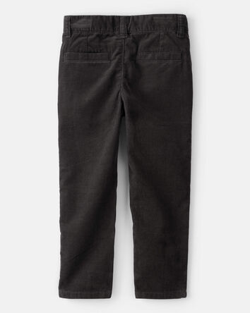 Toddler Boy Corduroy Pants - Black, 