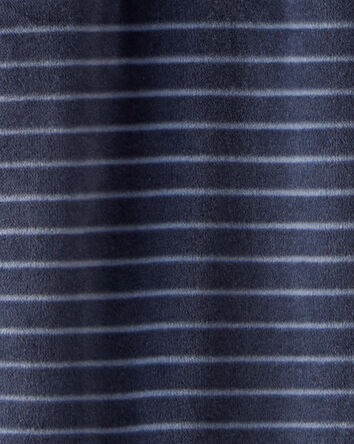 Baby Boy 2-Piece Bear Velour Sweatshirt & Jogger Set - Blue, 