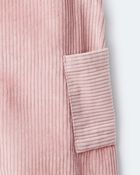 Toddler Girl Otter Pocket Corduroy Jumper - Light Pink, image 7 of 7 slides