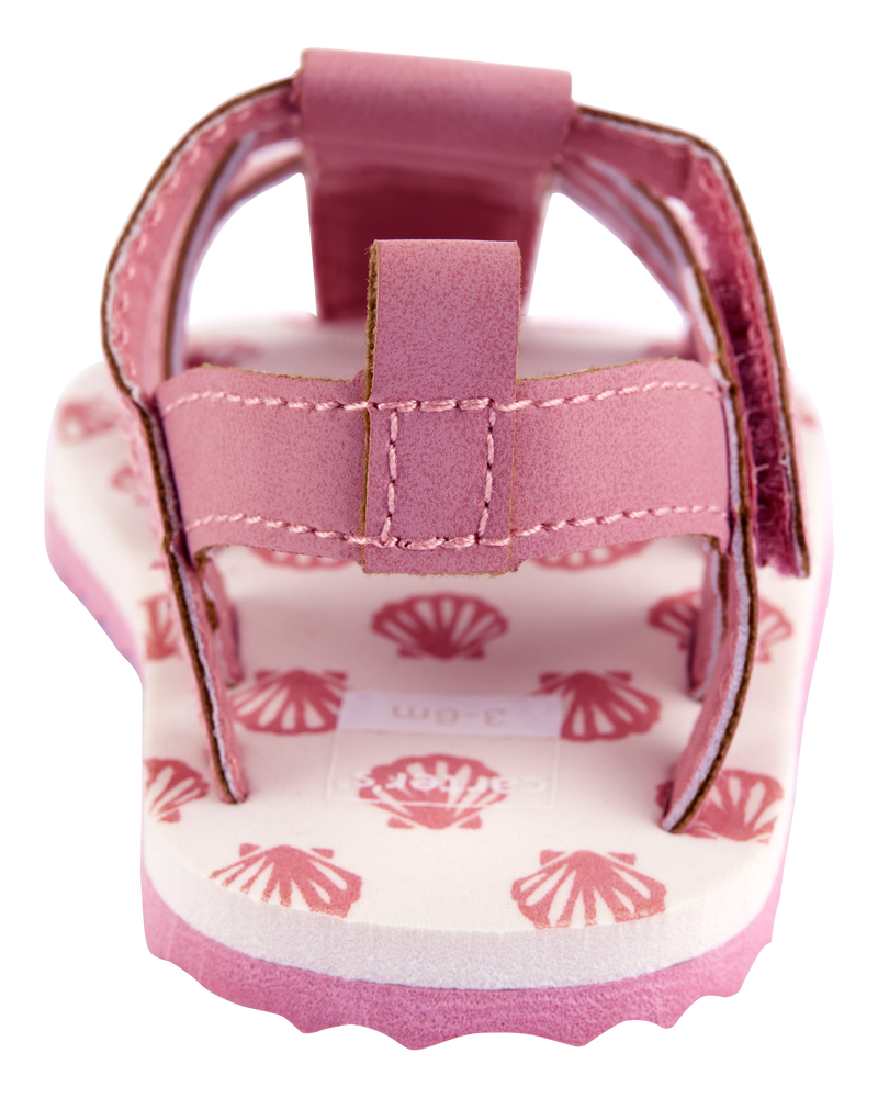 Baby Girl Fisherman Sandals - Pink, image 3 of 6 slides