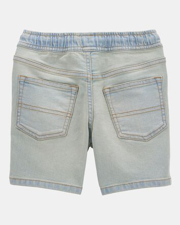 Kid Pull-On Denim Short - Light Blue Wash, 