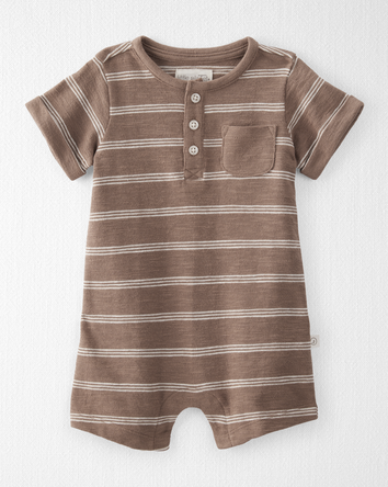 Baby Striped Romper Made with Organic Cotton, 