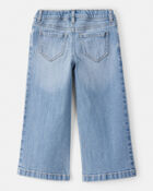 Toddler Girl Denim Wide-Leg Jeans - Blue, image 2 of 5 slides