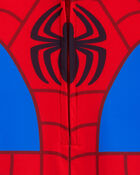 Baby Marvel&trade; Spider-Man 1-Piece Rashguard Swimsuit - Blue/Red, image 2 of 2 slides