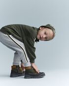 Toddler Fleece Jogger Pant - Heather Grey, image 4 of 7 slides