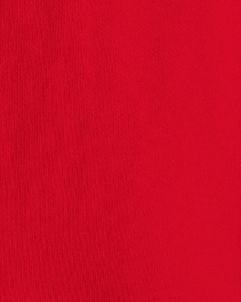 Baby Boy Long-Sleeve Pocket Tee - Red, image 2 of 3 slides