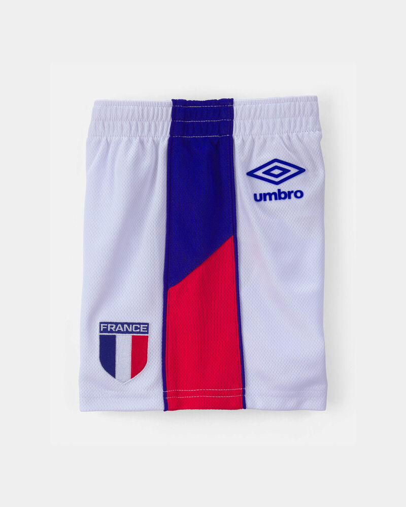 Toddler 2-Piece Umbro France Soccer Jersey & Short Set - Blue/Red/White, image 8 of 11 slides