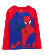 Kid 2-Piece Spider-Man Rashguard & Swim Trunk Set, image 2 of 6 slides