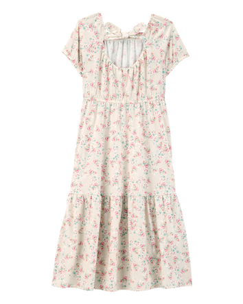 Kid Floral-Print Maxi Dress, 