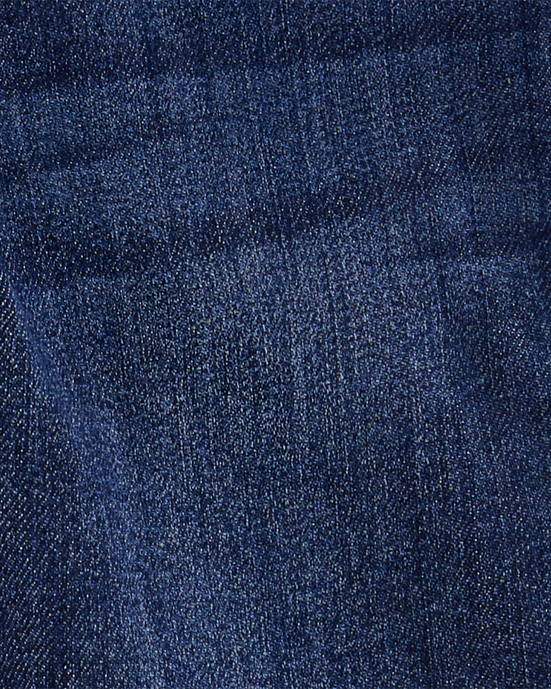Toddler Dark Blue Wash Super Skinny-Leg Jeans, image 3 of 4 slides