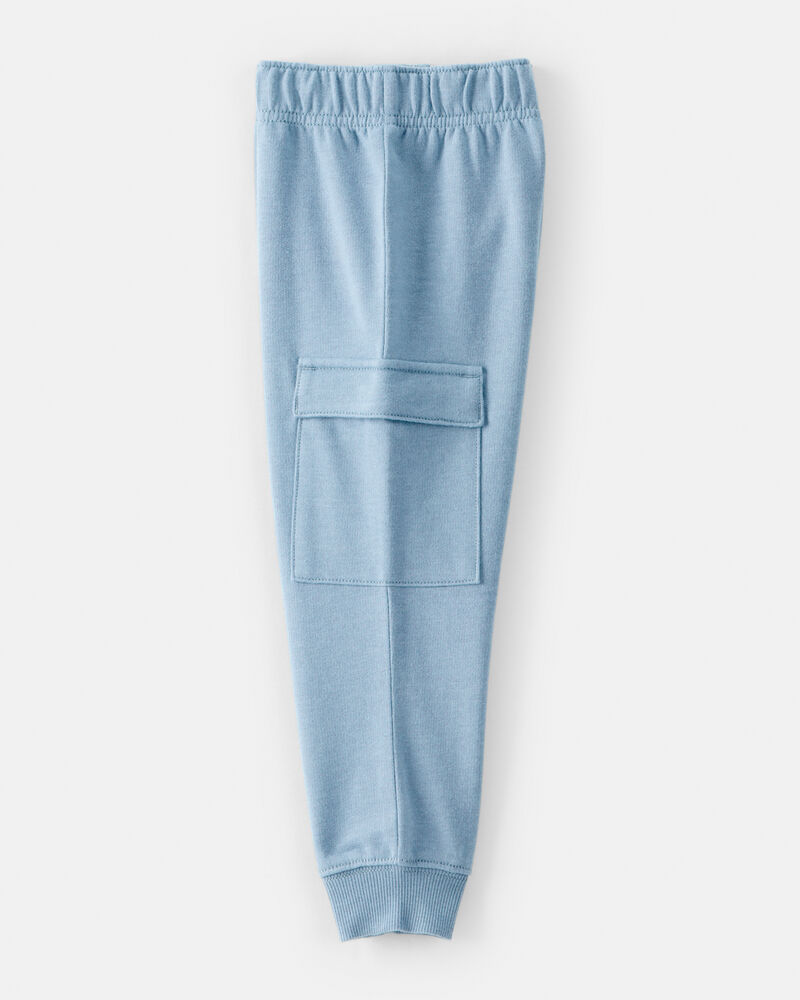 Toddler Boy 2-Piece DayDream Fleece Mountain Pullover & Pant Set - Blue, image 3 of 6 slides