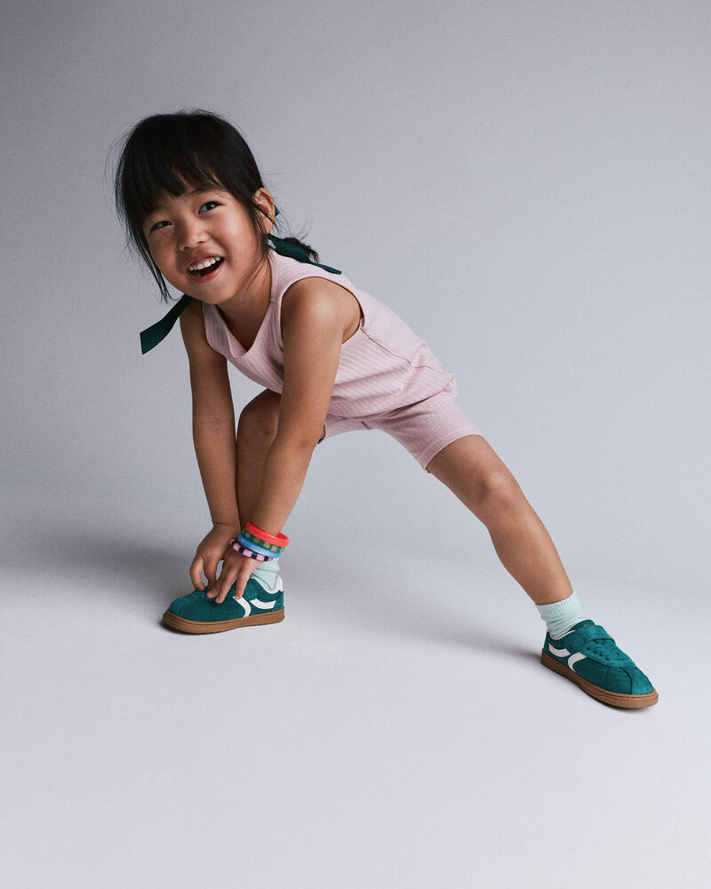 Toddler Girl Brooklyn Bike Shorts - Light Pink, image 4 of 6 slides