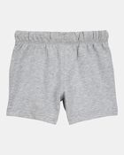Baby Boy Pull-On French Terry Shorts - Grey, image 2 of 4 slides