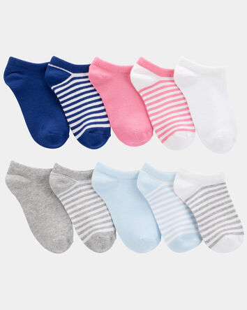 Kid 10-Pack No-Show Socks, 