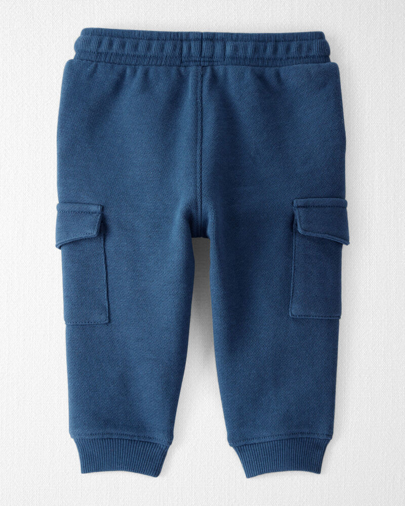 Baby Organic Cotton French Terry Joggers, image 2 of 6 slides