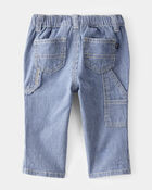 Baby Vintage Inspired Hickory Denim Jeans - Cornwall Wash, image 2 of 4 slides