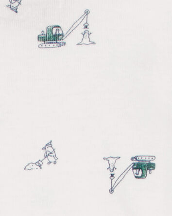 Baby 3-Piece Quilted Little Vest Set, 