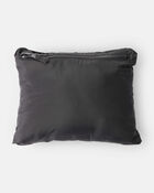 Baby Packable Hooded Puffer Jacket - Black, image 4 of 5 slides