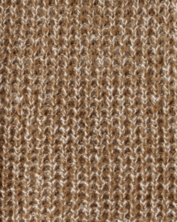 Toddler Boy Textured Sweater - Khaki, 