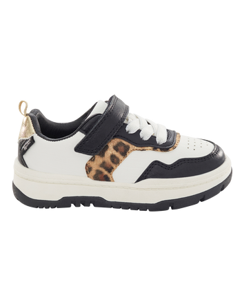 Toddler Cheetah Slip-On Fashion Sneakers, 