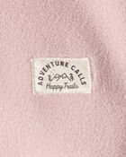 Toddler Girl 2-Piece Recycled Microfleece Set - Pink, image 3 of 3 slides