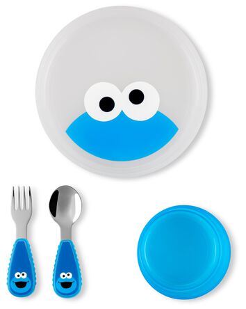 Sesame Street Mealtime Set - Cookie Monster, 