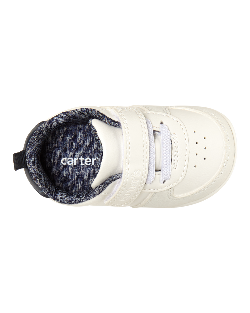 Boys  Every Step&reg; First Walker  Casual Sneakers - White, image 4 of 5 slides